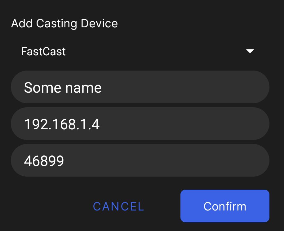 Manual add dialog in video streaming app